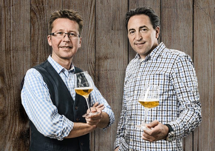 Bier-Experte Matthias Kliemt und Frank Winkel von ProBier. (Foto: © ProBier)