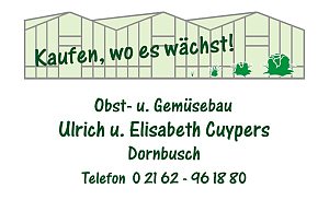 Obst Gemuese Ulrich Cuypers Dornbuch Logo